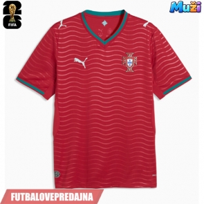 Lacne Muži Futbalové dres Portugalsko MS 2026 Krátky Rukáv - Domáci